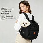 Load image into Gallery viewer, Cute Warm Portable Lightweight Pet Front Chest Backpack Dual Shoulder Outdoor Travel Carry Bag for Cats &amp; Dogs Pet Accessories
