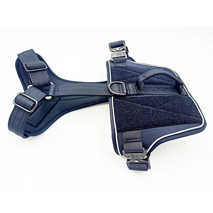 Reflective padded dog hiking harness   for trail & outdoor adventures