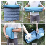 TLX-2408448 Waterproof Foldable Travel Blanket for Dogs, Cotton, Removable and Washable, Lightweight, Solid Color, L Size - Image 3