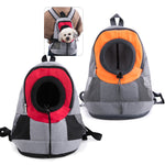 TLX-3817472 Breathable Mesh Dog Hiking Harness with Saddle Bags, Oxford Material, Soft-Sided Carrier, Blue/Red/Black/Grey, 26*19*36cm - Image 5