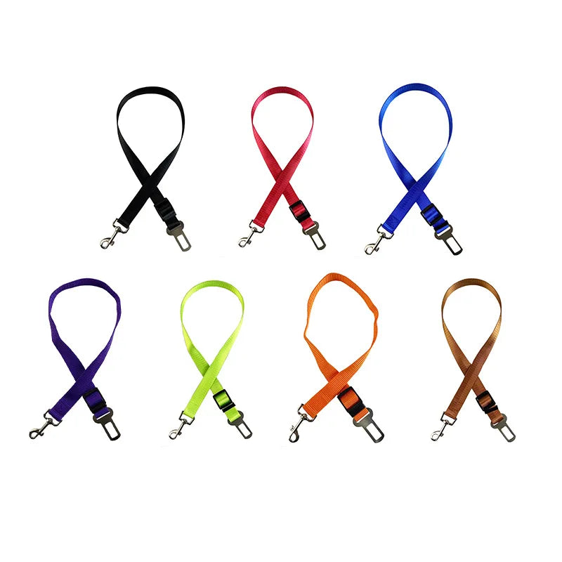 Vehicle safety harness for dogs