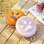 TLX-9027584 Foldable Portable Silicone Bowl for Dogs and Cats - Lightweight, Leak Proof, 2 in 1, Animal Print, 160mm - Image 5