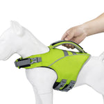 TLX-4276224 Reflective Waterproof Dog Life Jacket for Swimming and Boating, Lightweight Nylon, Available in Sizes S/M/L/XL - Image 4