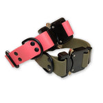 TLX-3266176 Waterproof Adjustable Tactical Dog Harness for Training and Outdoor Walks - Blue Pink Purple Gradient, Sizes S, M, L - Image 1