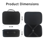 TLX-8765440 Waterproof Portable Compact Travel Kit for Dogs - Black - Size 32x24x14cm, Versatile Dog Accessory for Home and Travel - Image 5