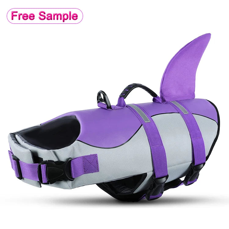 Breathable mesh dog life jacket   for swimming & boating