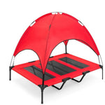 TLX-9557632 Elevated Dog Bed with Canopy for Outdoor Use, Oxford Fabric, Lightweight, Easy to Clean - Image 10