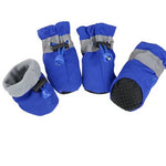 TLX-6182528 Waterproof Protective Socks for Dogs - Lightweight Corduroy Material, Solid Pattern, All-Season Use - Image 7
