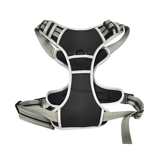 Adjustable reflective safety vest for dogs