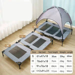 TLX-6307840 Elevated Dog Bed with Canopy for Outdoor Use, Oxford Fabric, Lightweight, Easy to Clean - Image 4