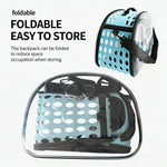TLX-0638976 Breathable Mesh Foldable Dog Hiking Harness with Saddle Bags for Outdoor Adventures - Image 2