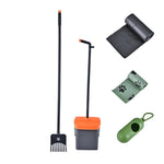 TLX-8503296 Portable Pet Waste Kit for Dogs and Cats - Grayish Orange, Durable and Eco-Friendly Pooper Scooper - Image 3