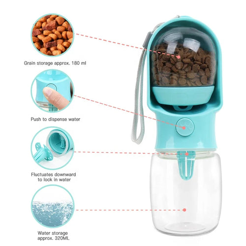 TLX-0573440 Portable Emergency Water Container for Dogs, Practical Pet Supplies for Daily Use