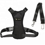 TLX-1785856 Padded Vehicle Safety Harness for Dogs, Oxford Fabric, Buckle Closure, Black/Red/Pink, Sizes S-M-L-XL - Image 4