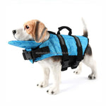 TLX-4046848 Dog Life Jacket for Swimming and Boating - Floating Safety Vest in Pink, Yellow, Blue, Dark Green, Brown - Sizes XS to XL - Made from s Polyester - Image 1