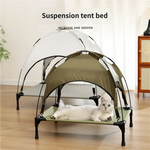 TLX-9459328 Waterproof Adjustable Portable Dog Tent for Camping and Outdoor Use, Oxford Fabric, Lightweight, Washable, Rectangle Shape - Image 4
