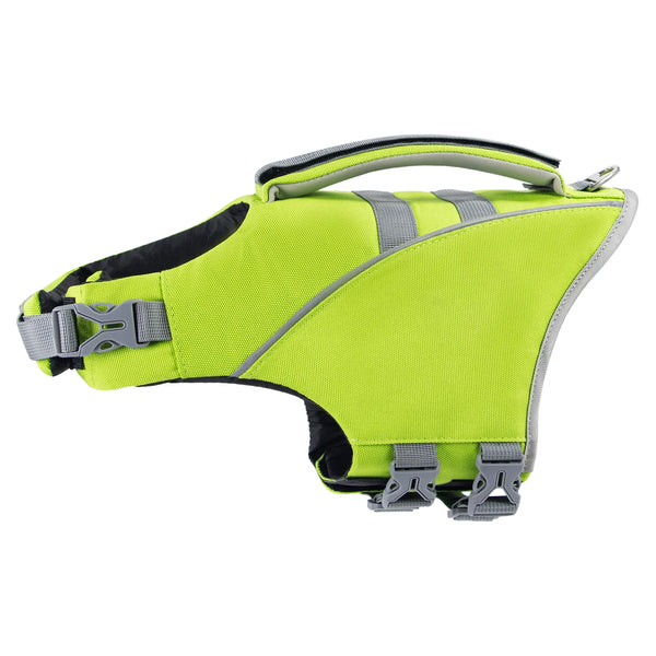 Reflective Waterproof Dog Life Jacket - for Swimming & Boating