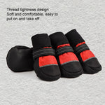 TLX-6084224 Waterproof Protective Socks for Dogs - Oxford Cloth Upper, PVC Sole, Available in Red, Green, Black, Orange, Sizes S-XXXL - Image 4