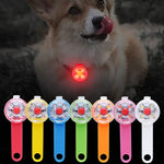TLX-5330560 Waterproof LED Safety Light for Dogs - Blue, Green, Pink, Red, White, Yellow, Orange - Lightweight, Round Design - Image 6