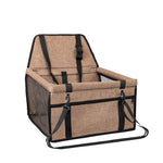 TLX-0999424 Waterproof Portable Dog Booster Car Seat for Small and Medium Dogs, Oxford and Mesh Cloth, 40x32x21cm - Image 11