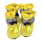 TLX-6182528 Waterproof Protective Socks for Dogs - Lightweight Corduroy Material, Solid Pattern, All-Season Use - Image 4