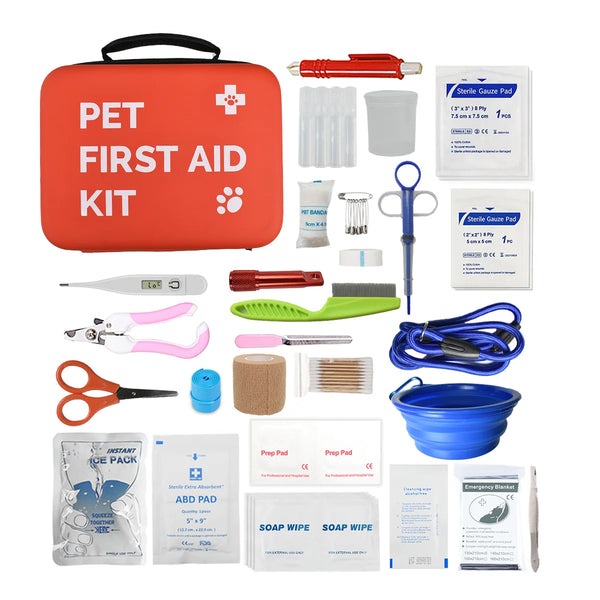 Waterproof Portable First Aid Kit for Dogs
