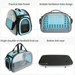 TLX-0638976 Breathable Mesh Foldable Dog Hiking Harness with Saddle Bags for Outdoor Adventures - Image 3