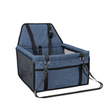 TLX-2375680 Waterproof Portable Dog Booster Car Seat for Small and Medium Dogs, Oxford and Mesh Fabric, 40x32x21cm - Image 6
