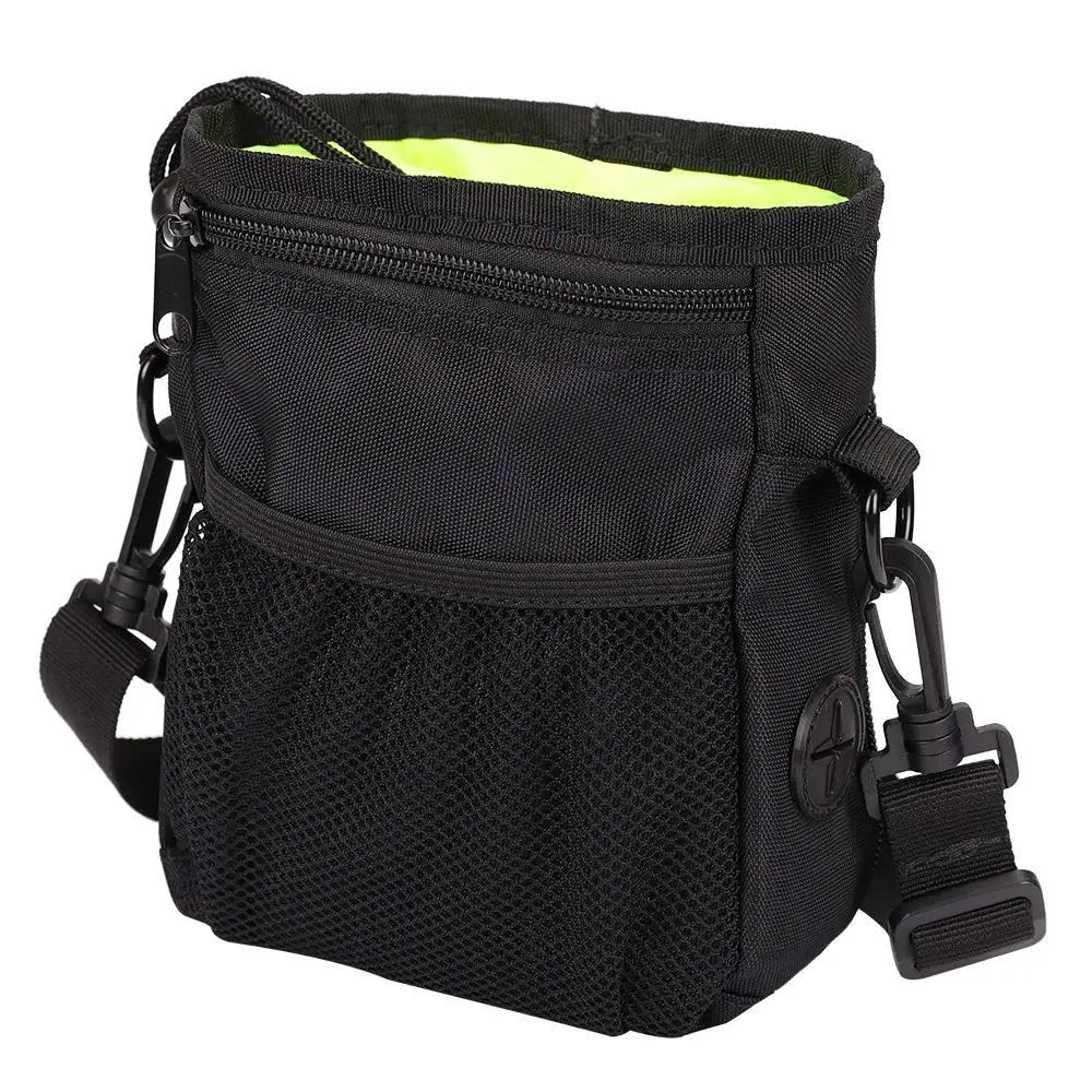 Waterproof portable treat bag for dogs