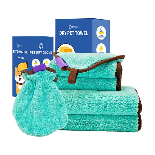 TLX-7526016 Portable Towel for Dogs, Essential Supplies for Outdoor and Indoor Use