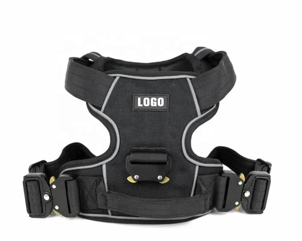 Waterproof Adjustable Tactical Dog Harness - for Training & Outdoor Walks