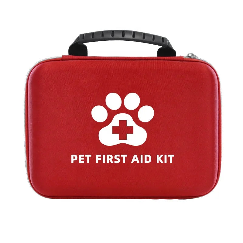 Foldable portable first aid kit for dogs