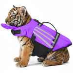 TLX-0615552 Reflective Adjustable Dog Life Jacket with Handle for Swimming and Boating, Essential Supplies for Outdoor and Indoor Use - Image 15