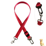 TLX-1753088 Vehicle Safety Harness for Dogs, Polyester, Dot Detail, Blue/Black/Coffee/Red/Purple/Pink/Army Green/Orange/Green, Size: Width 2.5cm, Adjustable 48-74cm - Image 6