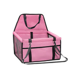 TLX-0999424 Waterproof Portable Dog Booster Car Seat for Small and Medium Dogs, Oxford and Mesh Cloth, 40x32x21cm - Image 3