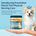 TLX-6215296 Dog Paw Balm - Fish Oil and Coconut Oil Formula for All Breeds - Immune Support - Grain-Free, High-Protein - 2.5g per Chew - Image 2