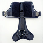 TLX-9468672 Reflective Padded Dog Hiking Harness - Lightweight Nylon and Neoprene - Black - Sizes M, L, XL - Image 3