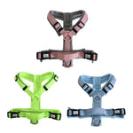 TLX-9534208 No-Pull Reflective Dog Hiking Harness for Outdoor Adventures - Green, Blue, Pink, Sizes S-XL - Image 3