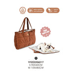 TLX-3424256 Waterproof Portable Dog Car Seat Carrier for Travel, Stylish Design for Everyday Pet Care - Image 7