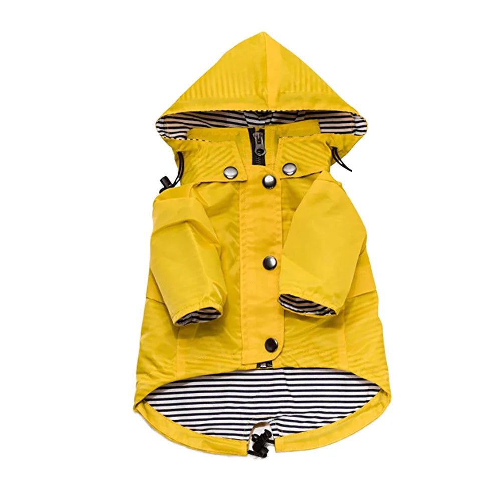 Reflective waterproof coat for dogs