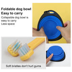 TLX-6477440 Portable Paw Cleaning Kit for Dogs and Cats, Rubber and Stainless Steel, Blue, 30x21.5x4cm - Image 6