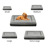 TLX-5226496 Foldable Sand Resistant Dog Bed, Lightweight Outdoor Pet Bed, Washable Suede Cover, Waterproof Inner Foam, Size 73x58x15CM - Image 6