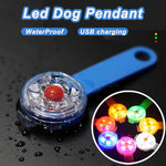 TLX-5330560 Waterproof LED Safety Light for Dogs - Blue, Green, Pink, Red, White, Yellow, Orange - Lightweight, Round Design - Image 2