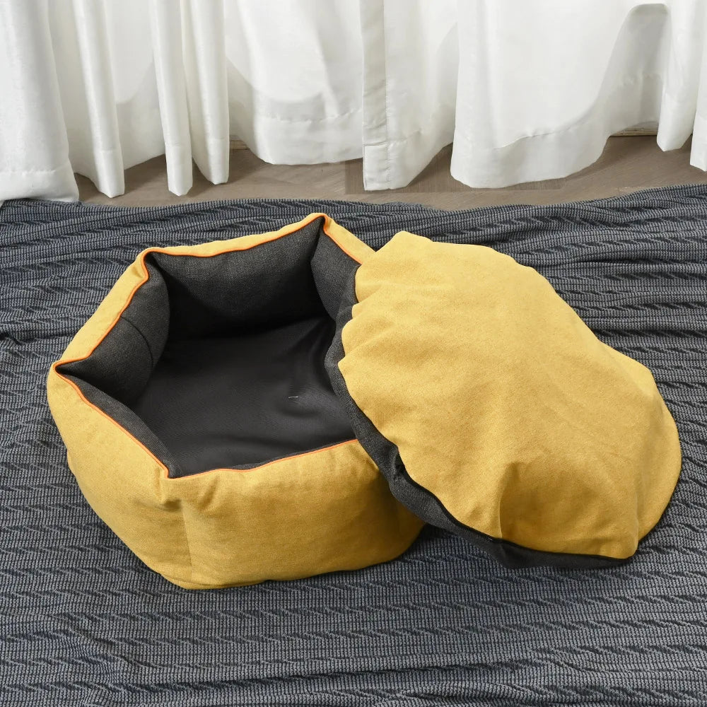 Foldable sand resistant dog bed