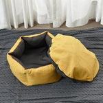 TLX-5226496 Foldable Sand Resistant Dog Bed, Lightweight Outdoor Pet Bed, Washable Suede Cover, Waterproof Inner Foam, Size 73x58x15CM - Image 7