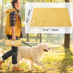 TLX-8083072 Portable Roll-Up Travel Dog Bed for Camping and Outdoor Use, Foldable Waterproof Polyester Mat - Image 4