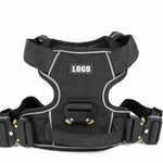TLX-4243456 Waterproof Adjustable Tactical Dog Harness for Training and Outdoor Activities, Solid Color, Suitable for Tiny to Giant Breeds, Machine Washable - Image 11
