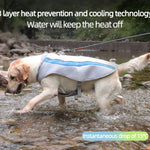 TLX-6602752 Reflective Breathable Mesh Cooling Vest for Dogs, Tropical Print, Sizes 3XL-6XL, Summer Coats & Jackets - Image 2