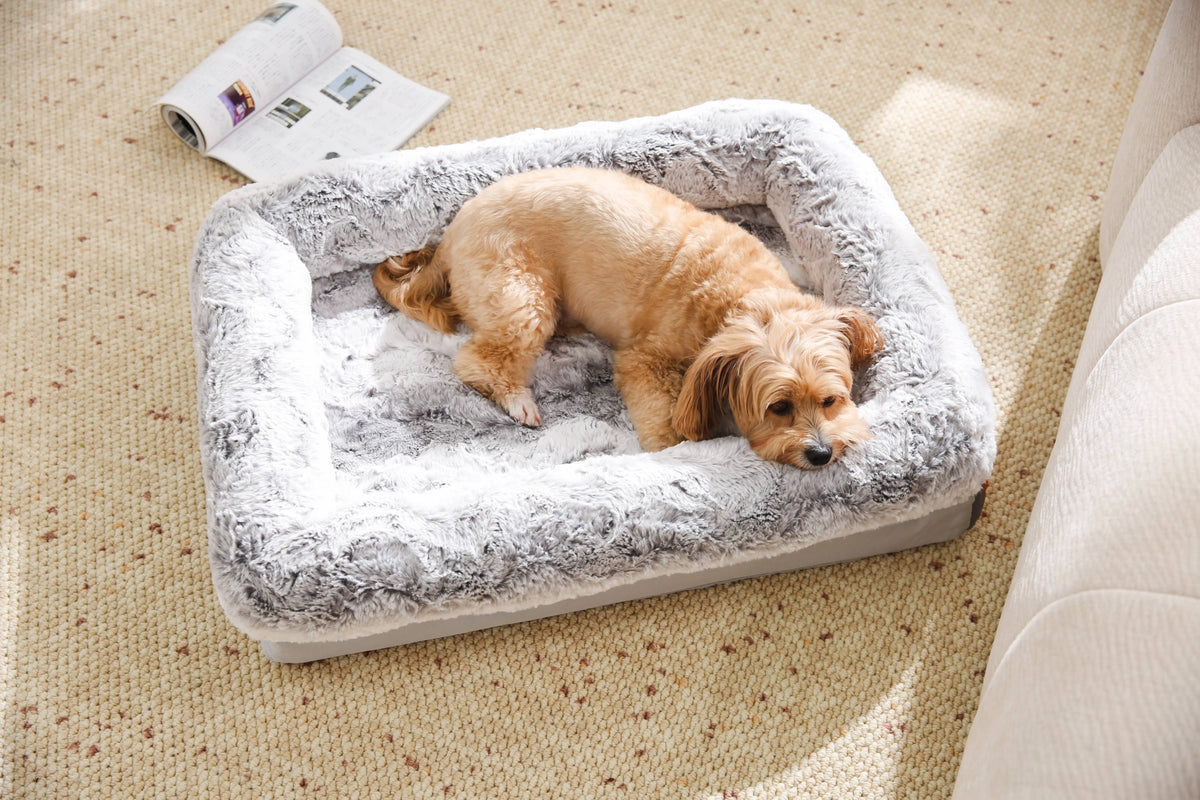 Breathable mesh outdoor cushion for dogs