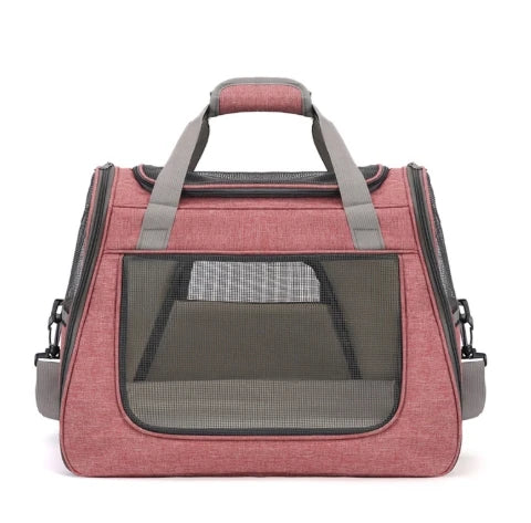 Foldable portable dog car seat carrier   for travel